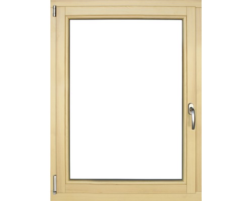 Houten raam, grenen, gelakt, 900x1200 mm, DIN links