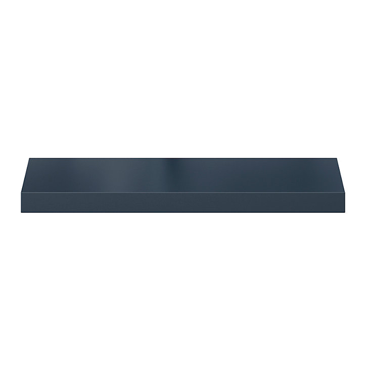 Tablette murale avec fixation invisible GoodHome Cusko bleu foncé 60 cm