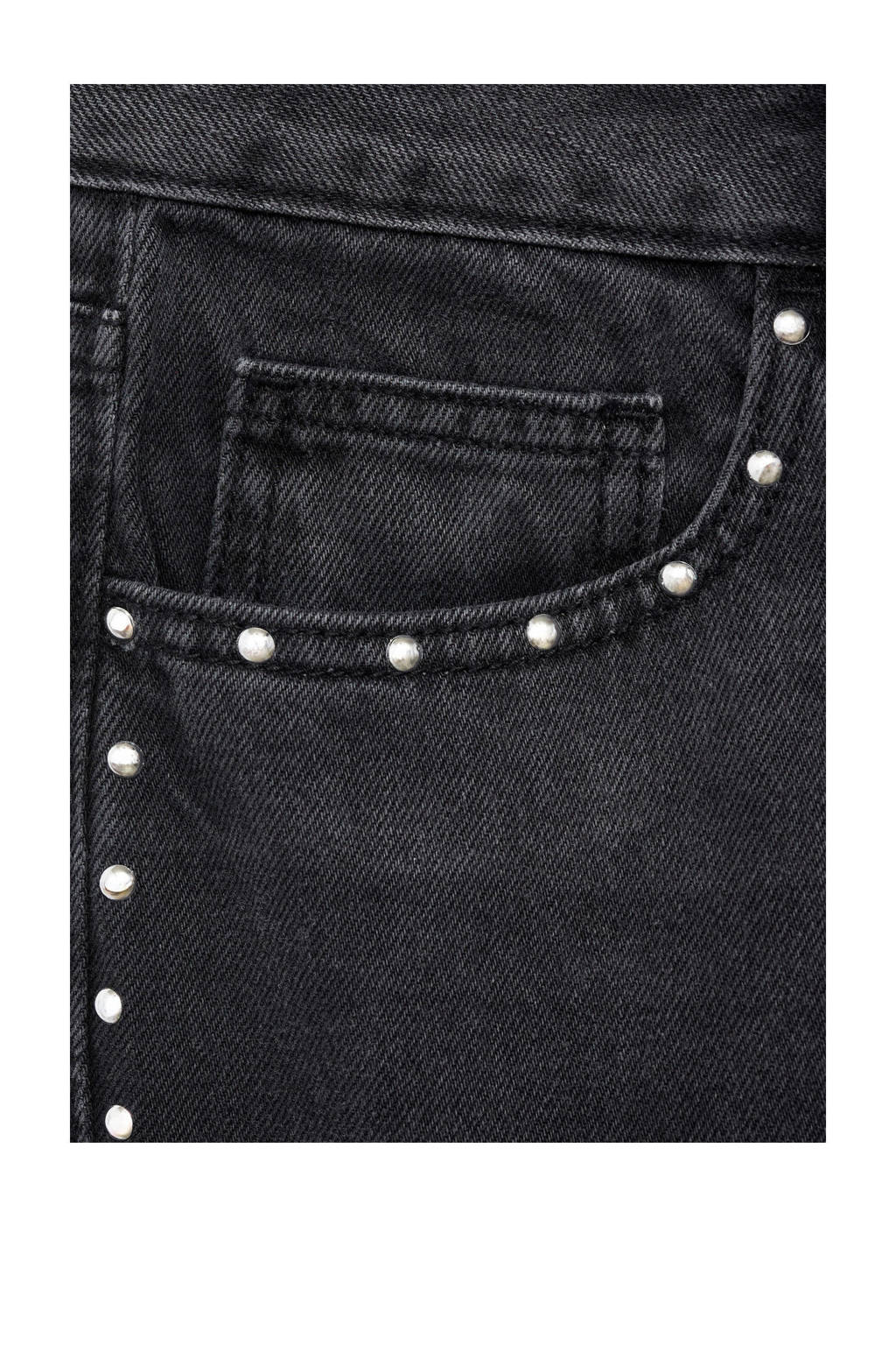 MANGO TEEN straight leg jeans grey denim