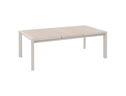 HESPERIDE - Table de jardin extensible evasion en aluminium - 10 places