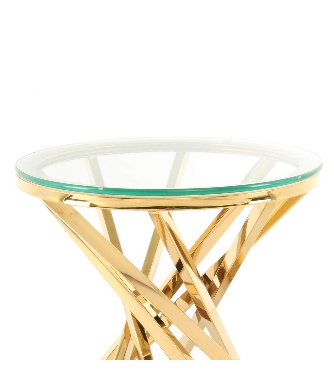Table basse EGU en acier inoxydable fait main