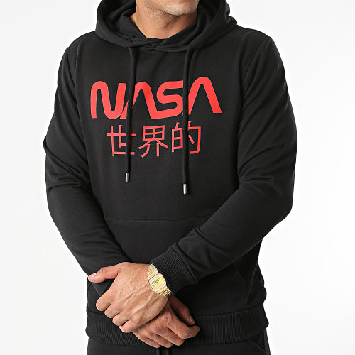 Ensemble De Survetement Japan Logo Noir Rouge