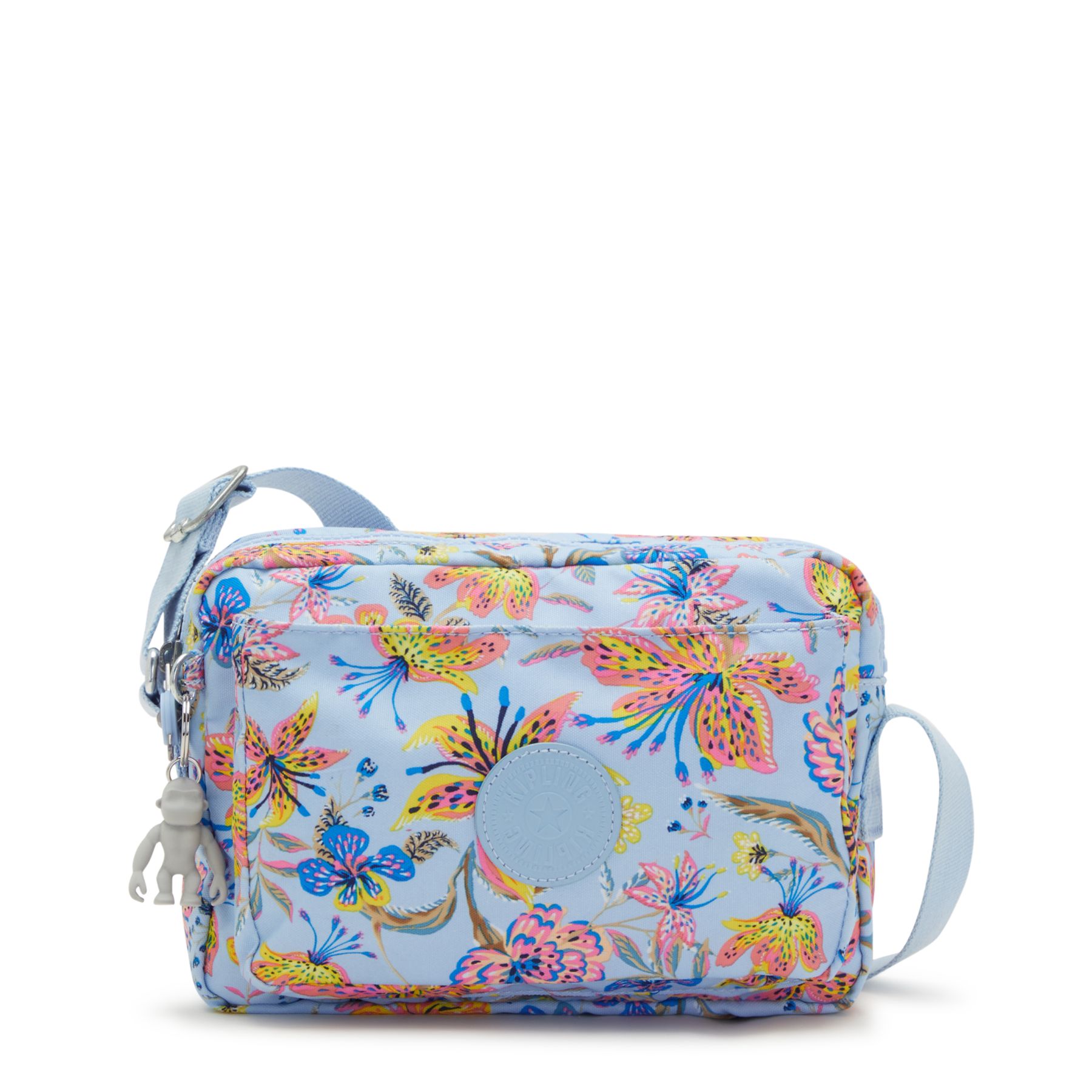 ABANU M Sac à Bandoulière de Taille Moyenne avec Sangle Réglable - Wild Flowers