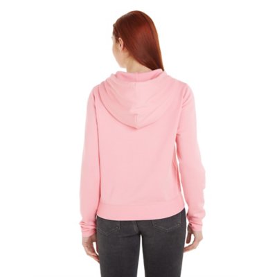 Sweatshirt zippé à capuche femme Reg Signature Zip Thru TOMMY HILFIGER