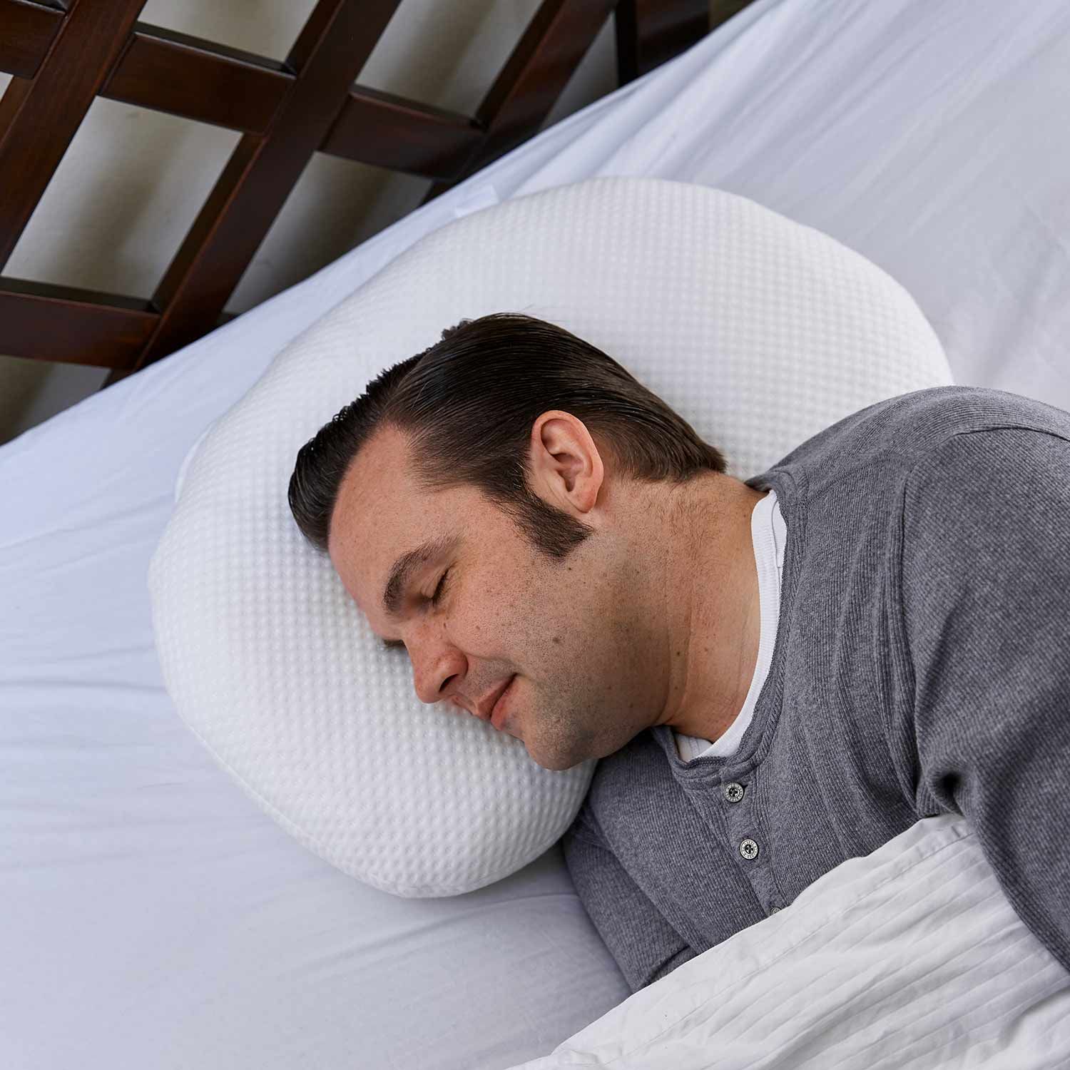 Nachtwaechter Kuschel-Komfort-Seitenschläfer-Kissen BOB  soft