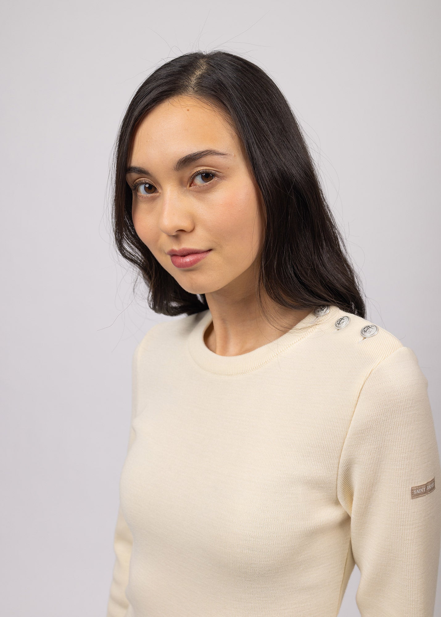 Pull marin uni Marée
