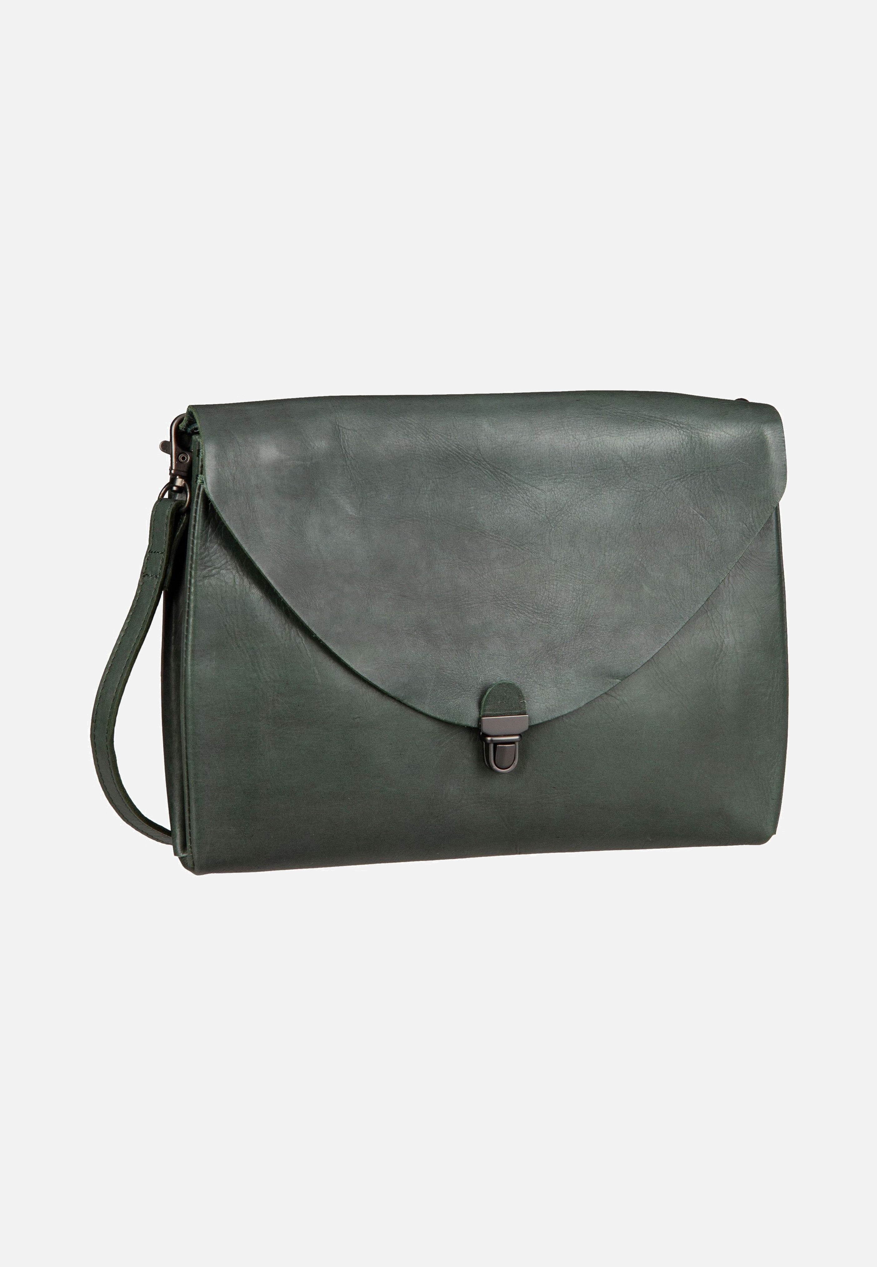 Fold Handbag Clutch L FO3 Grün - Crossbody Bag