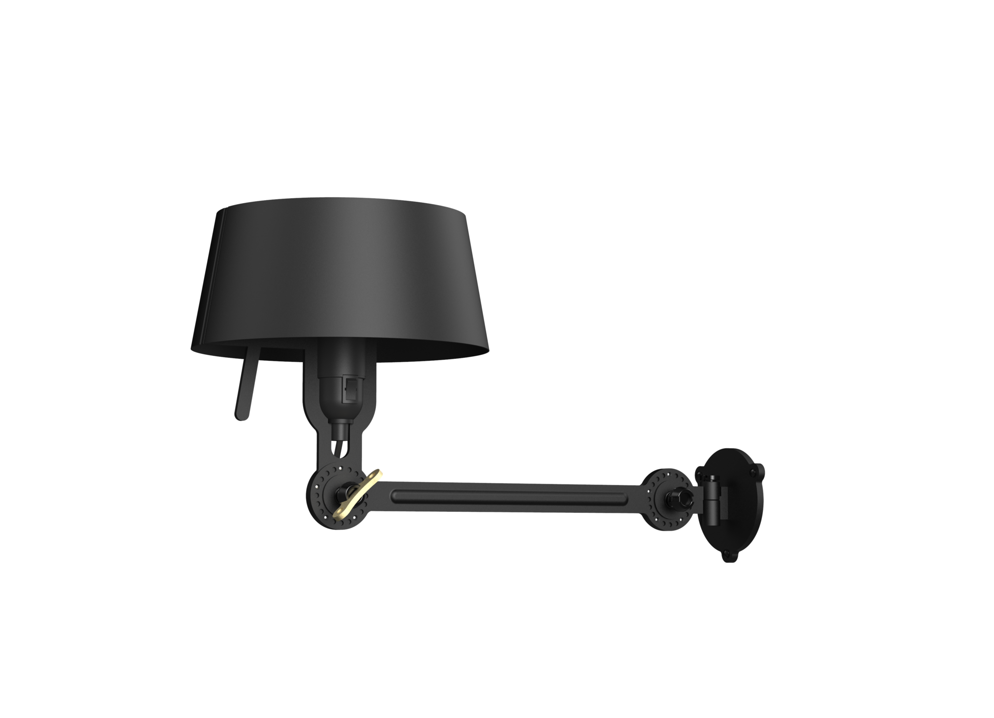 Wandlamp Bolt Bed underfit install smokey black