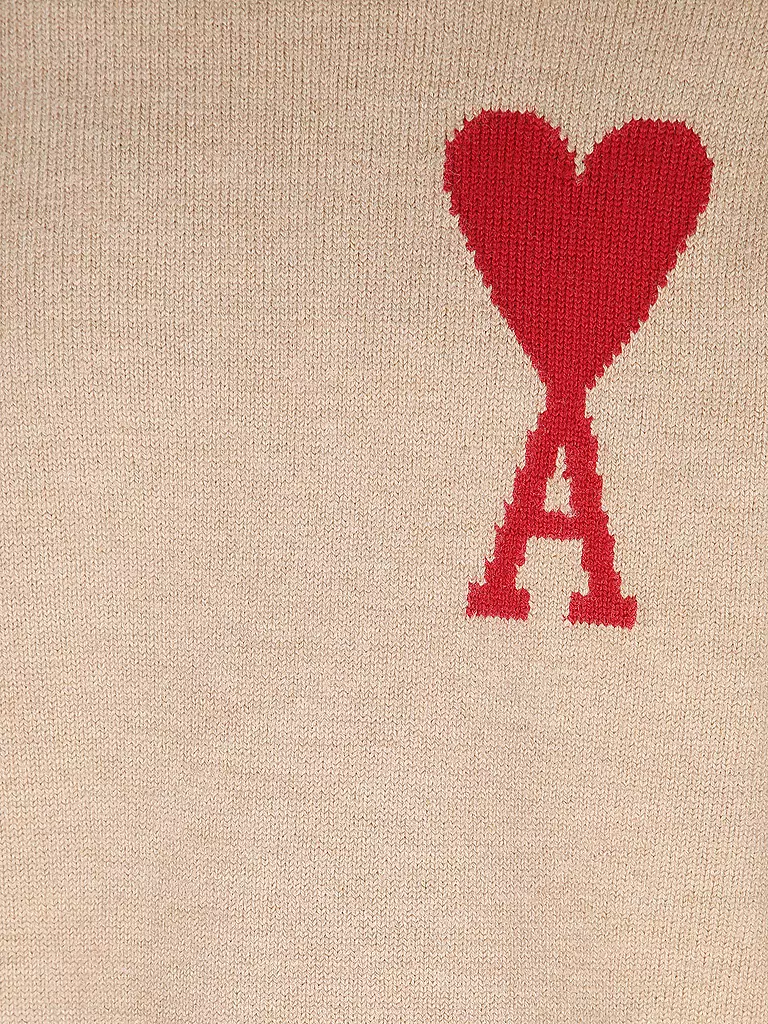 AMI PARIS Rollkragenpullover camel