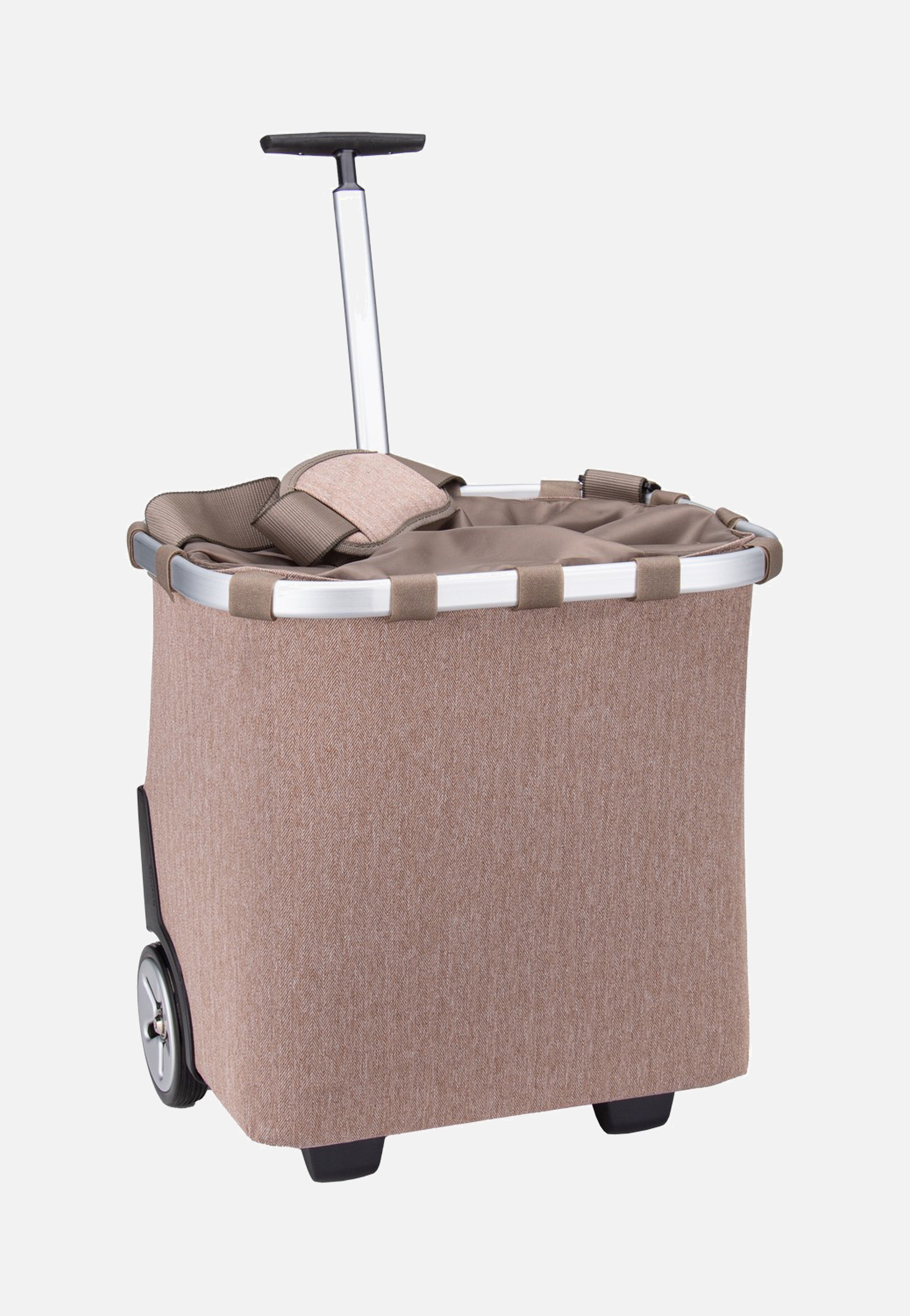 carrycruiser Herringbone Mokka - Einkaufstrolley