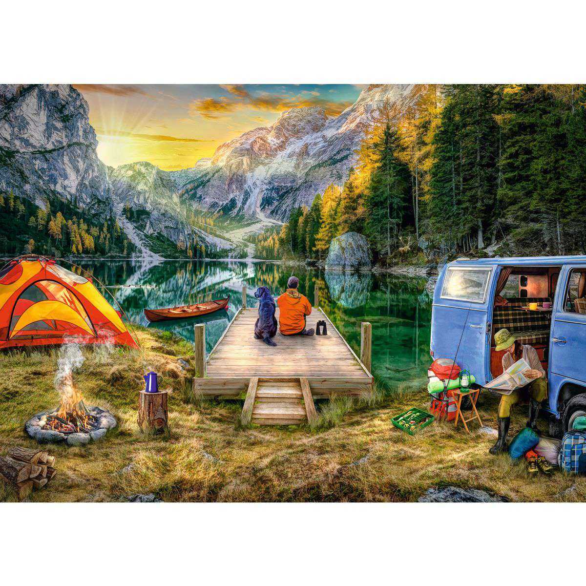 Ravensburger Spiel Campingurlaub