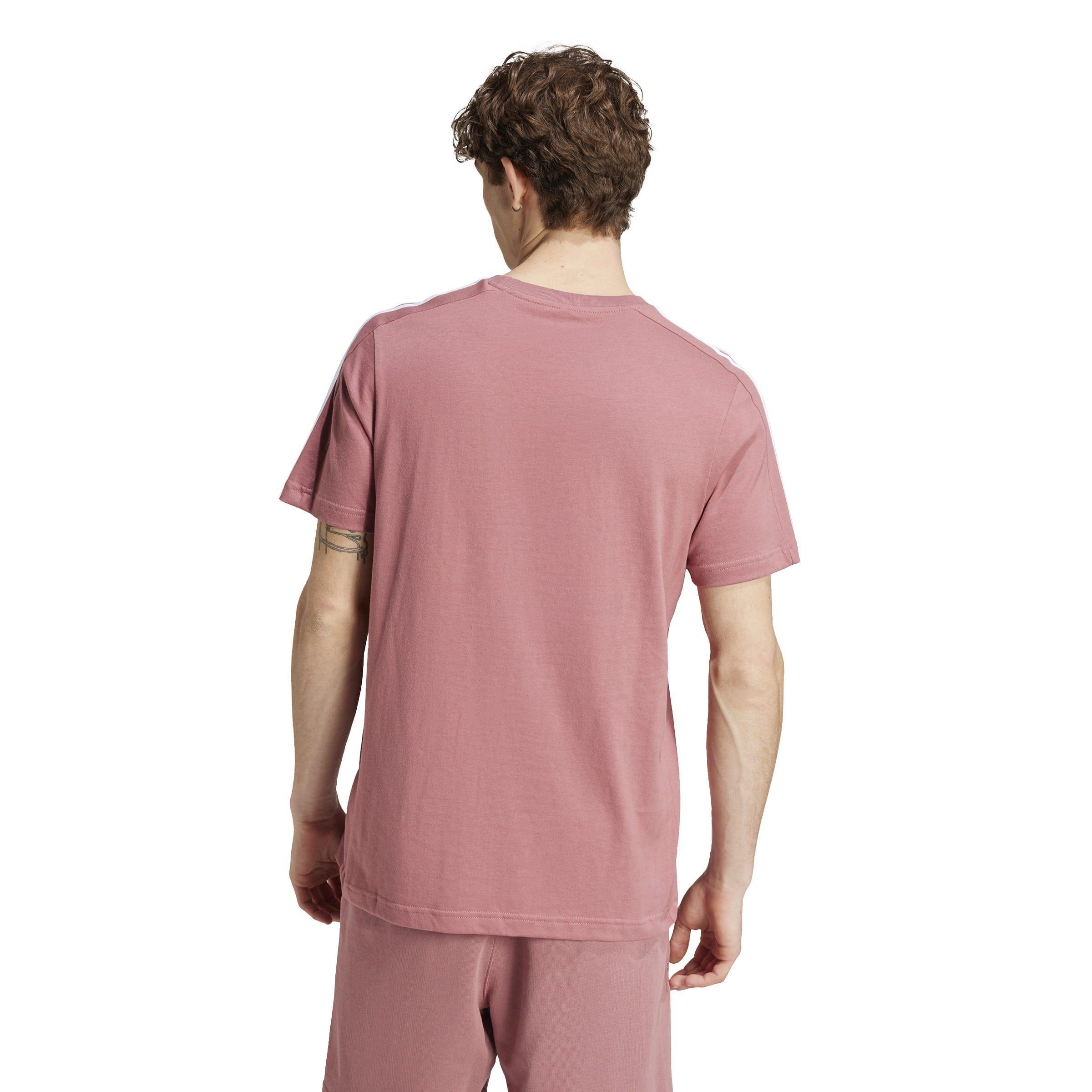 adidas ESSENTIALS SINGLE JERSEY 3 STRIPES T SHIRT