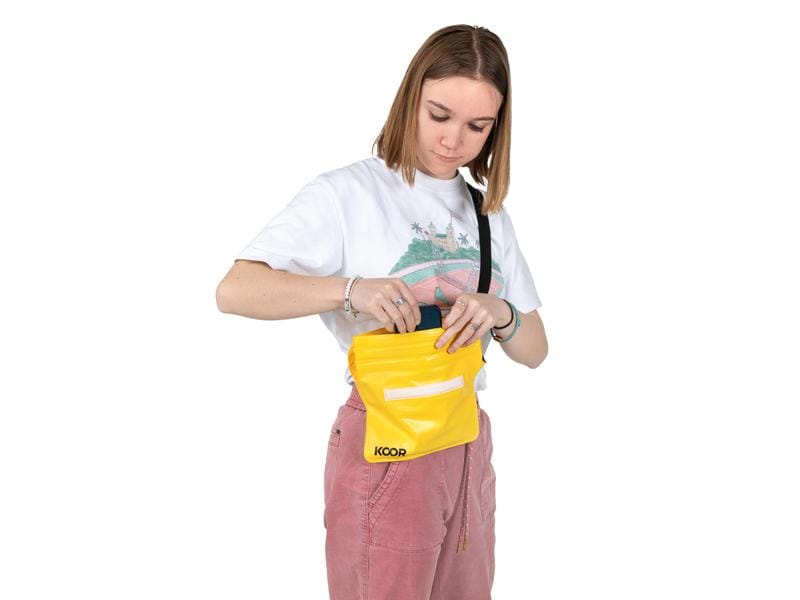 KOOR Dry Bag Coolo Gelb 0.5 l Wasserdichte Tasche