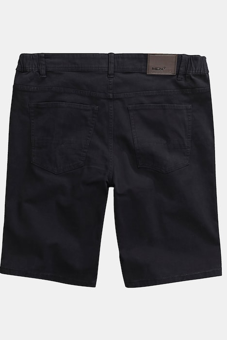 Men+ Jeans-Bermuda, teilelastischer Bund, bis 72