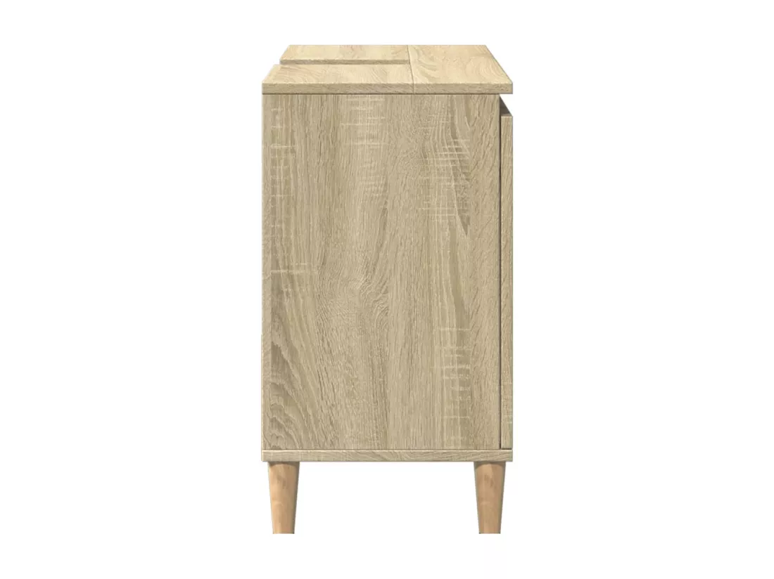 Armoire salle de bain chêne sonoma 65x33x60 cm