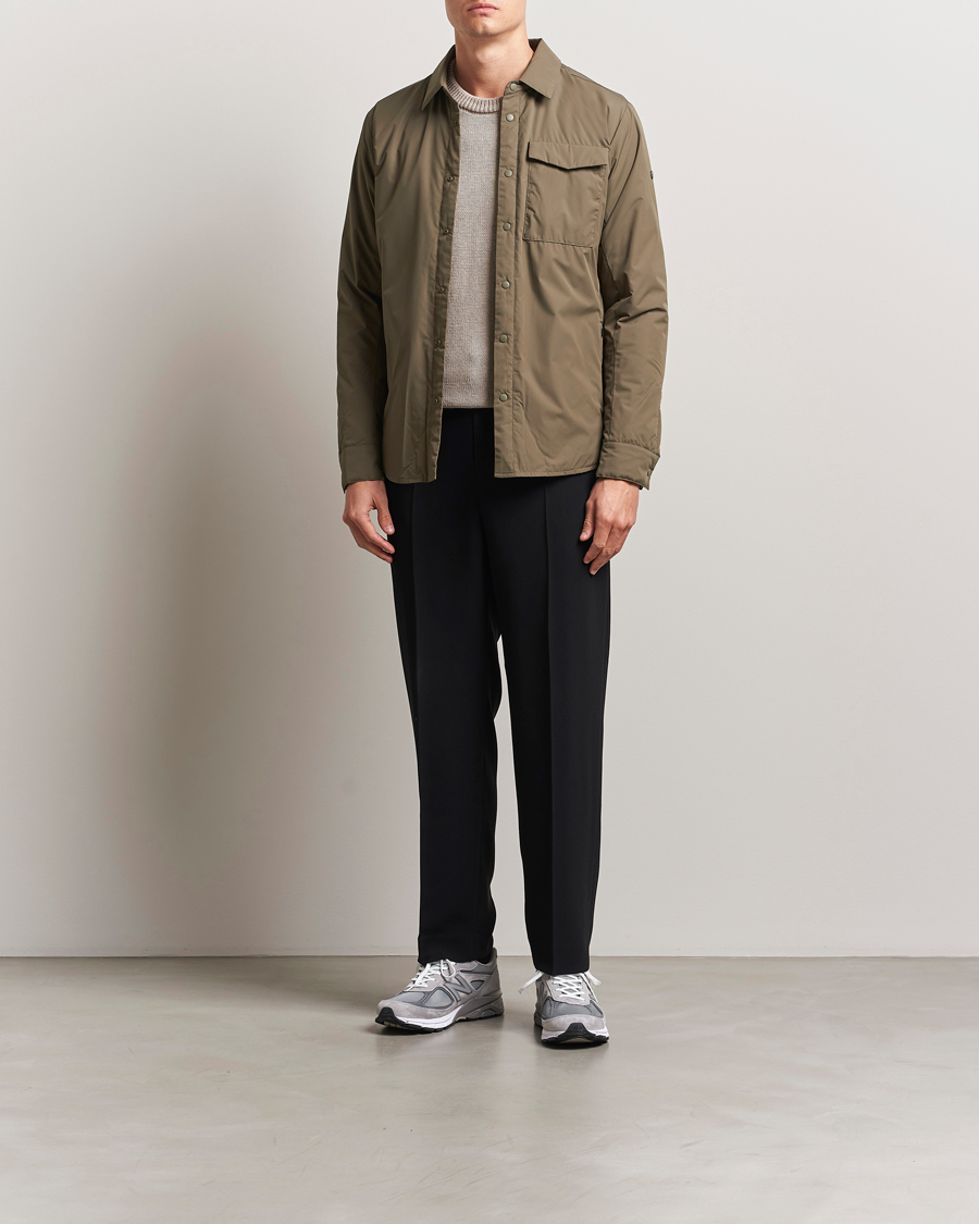 Scandinavian Edition Trip Water-Resistant Shirt Jacket Major Brown