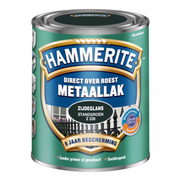 Hammerite Direct over Roest metaallak zijdeglans standgroen 750 ml