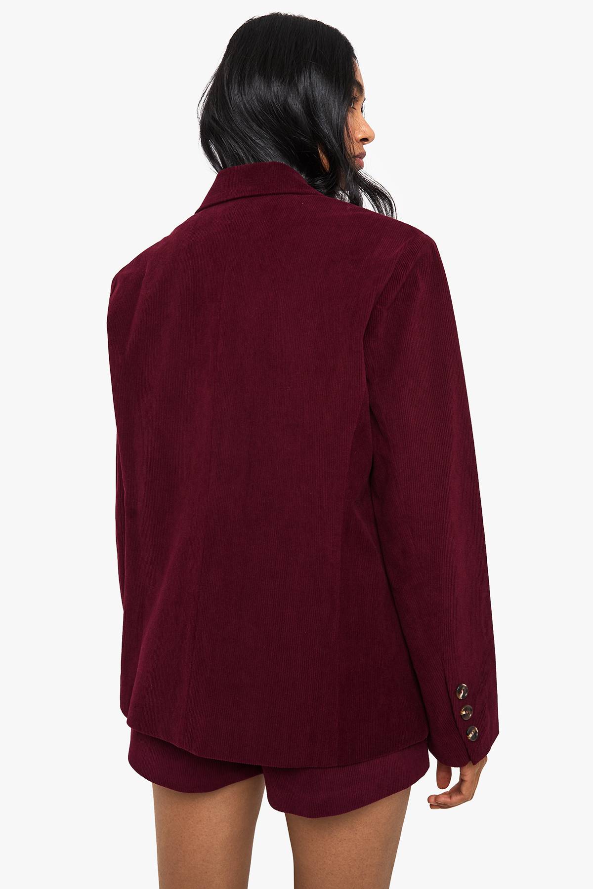 boohoo Blazer sur mesure Courdoroy