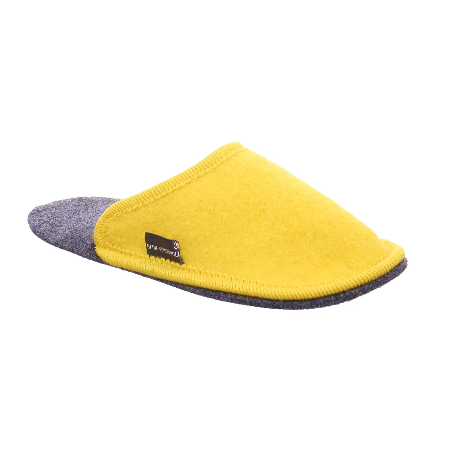 GOTTSTEIN Hausschuhe + Stiefelsocken Gelb Textil