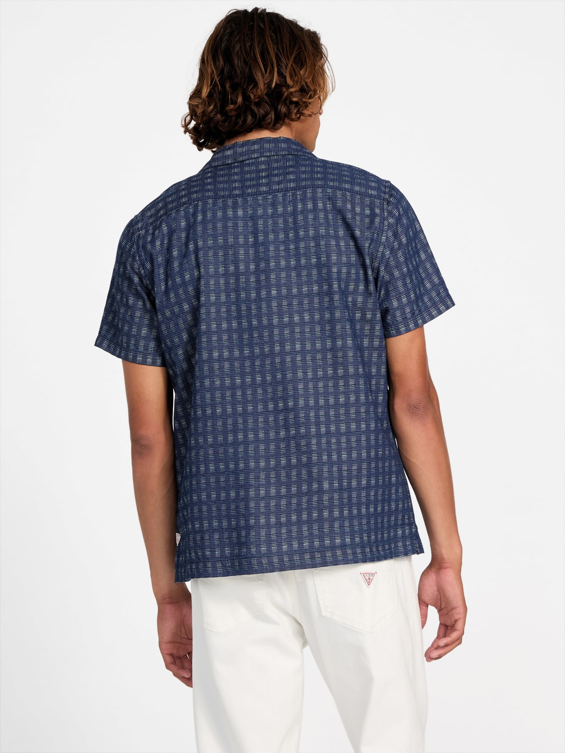 Camisa de resort em jeans