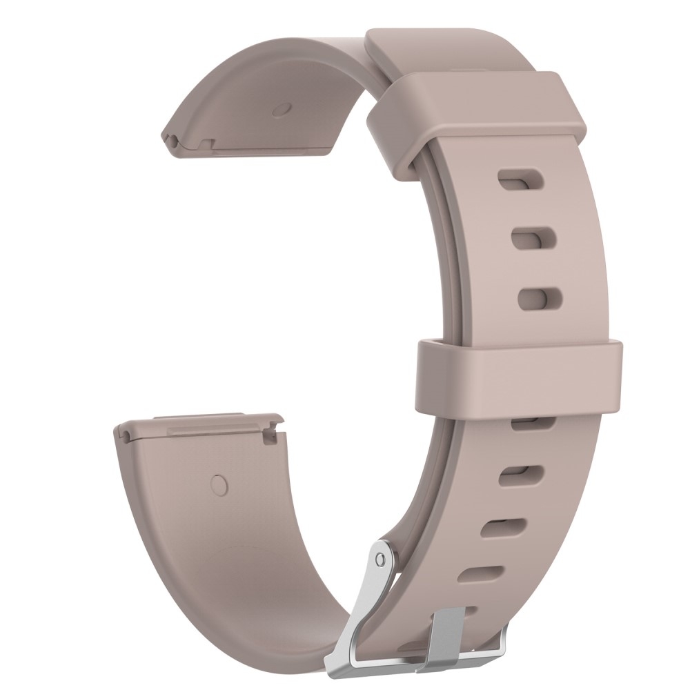 Fitbit Versa / Versa 2 / Versa Lite Sport Armband aus Silikon (Grösse S) - Beige