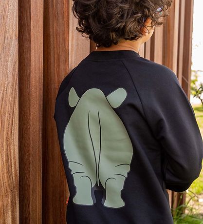 DYR-Cph Sweatshirt -DYRBellow - Blåck