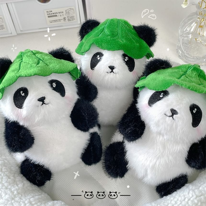 Klasse 302 - Panda Chenille tashanger sleutelhanger