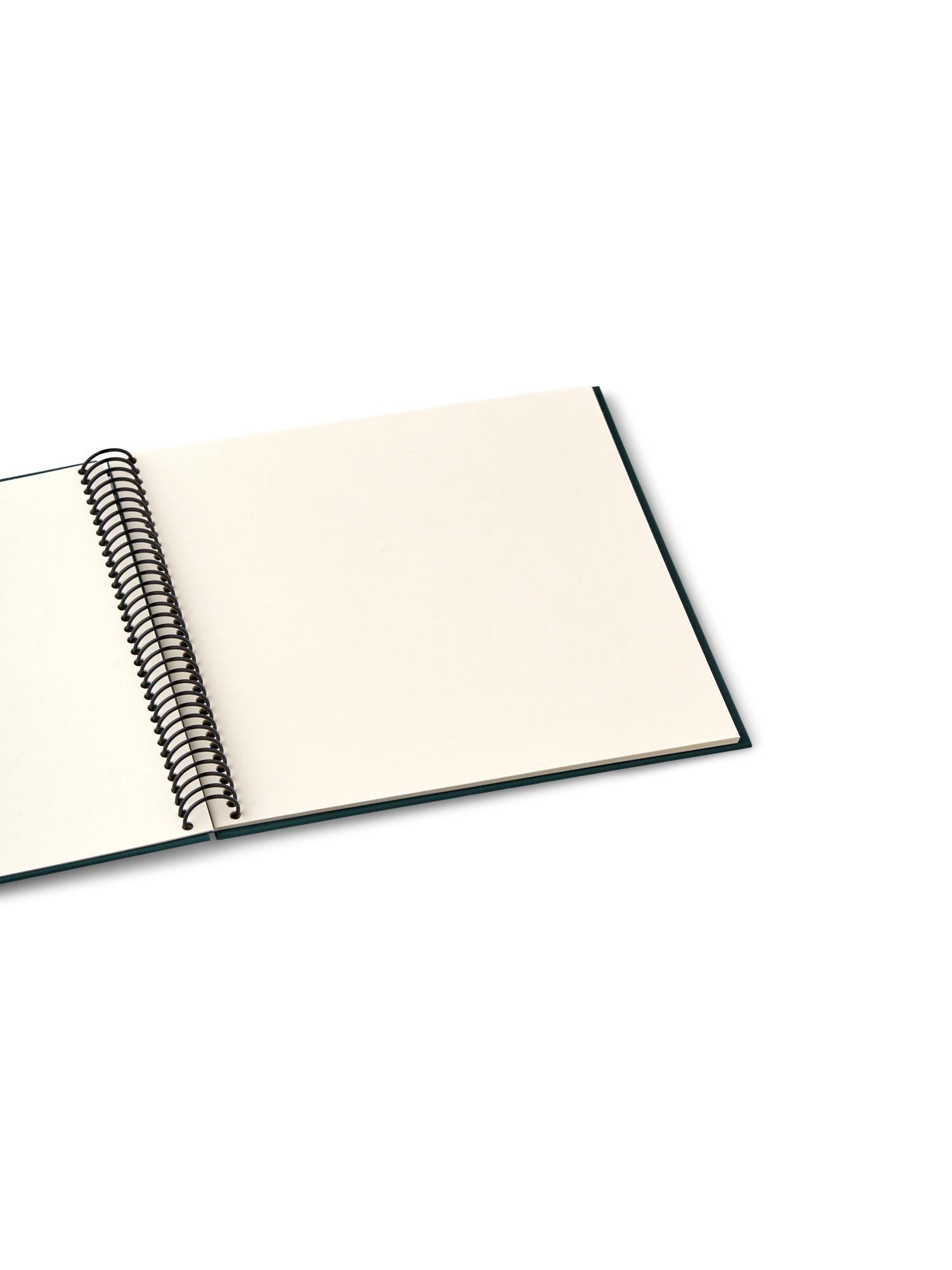 Spiralfotoalbum | Papir. 17 x 17 cm. 270 gsm. 20 sider. | Forest Green | Semikolon