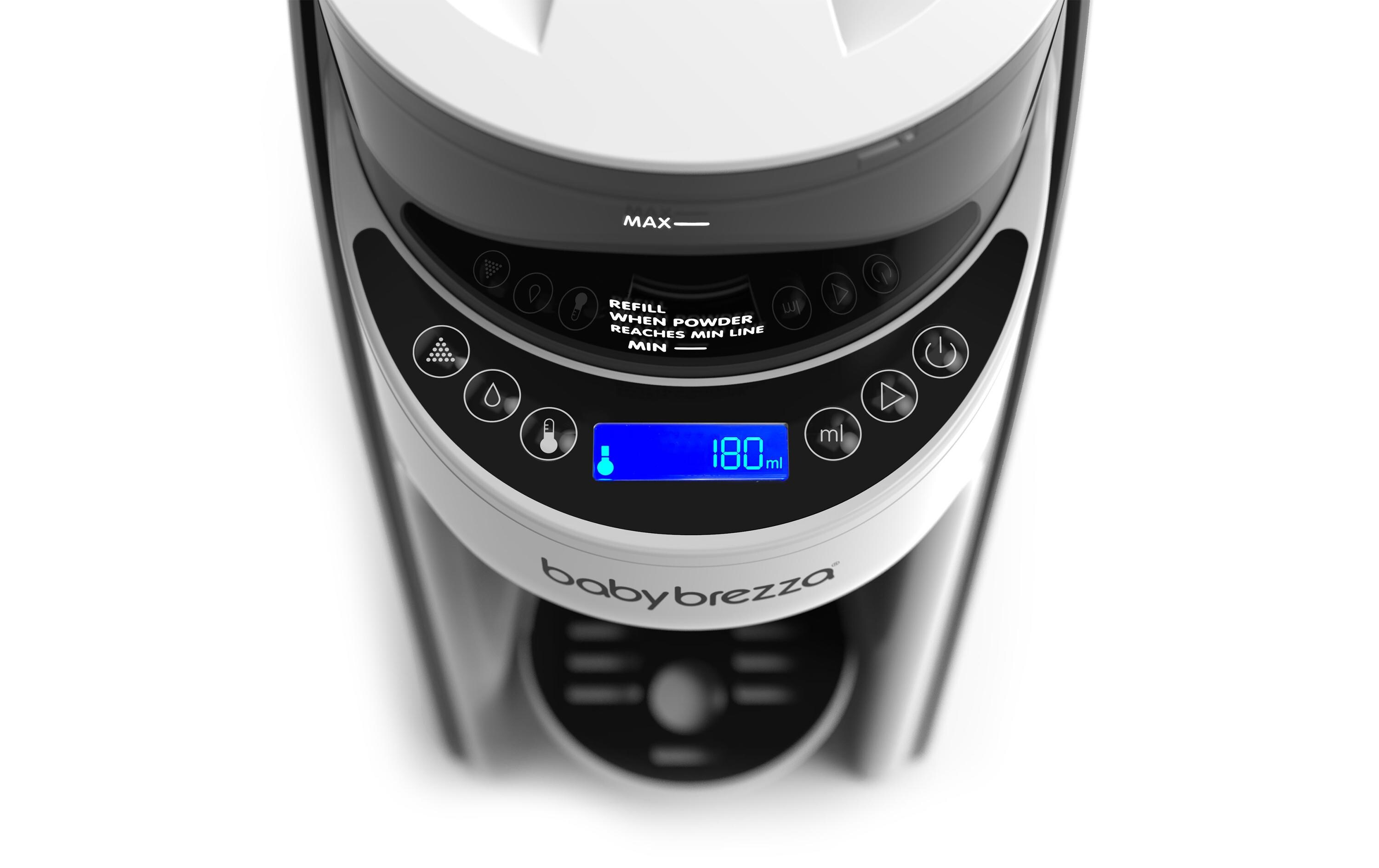 Flaschenwärmer Formula Pro Advanced Schwarz/Weiss<br>Automatischer Falschenzubereiter dosiert, mischt und erwärmt Milchpulver auf Knopfdruck
