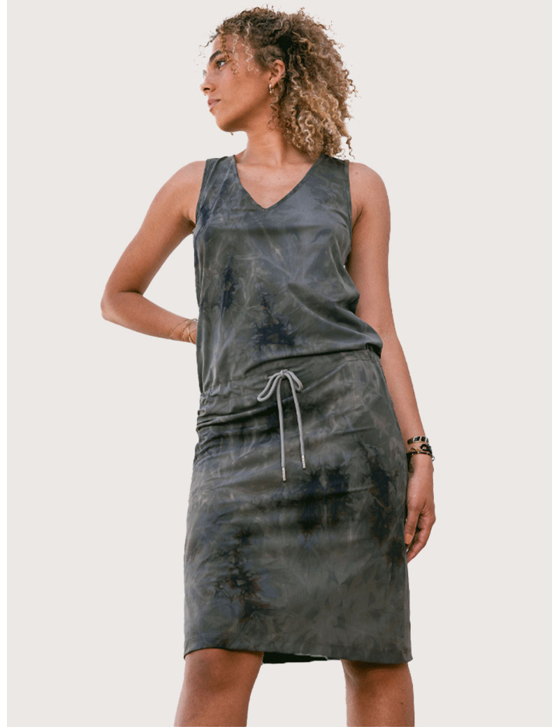 HBT CAMILA ROBE DOS NU TIE&DYE KAKI