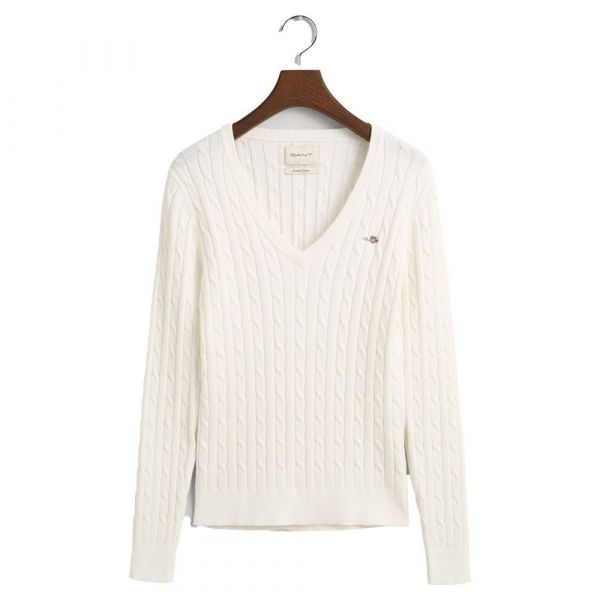 Gant 4800101 Sweater Beige 2XL Mulher