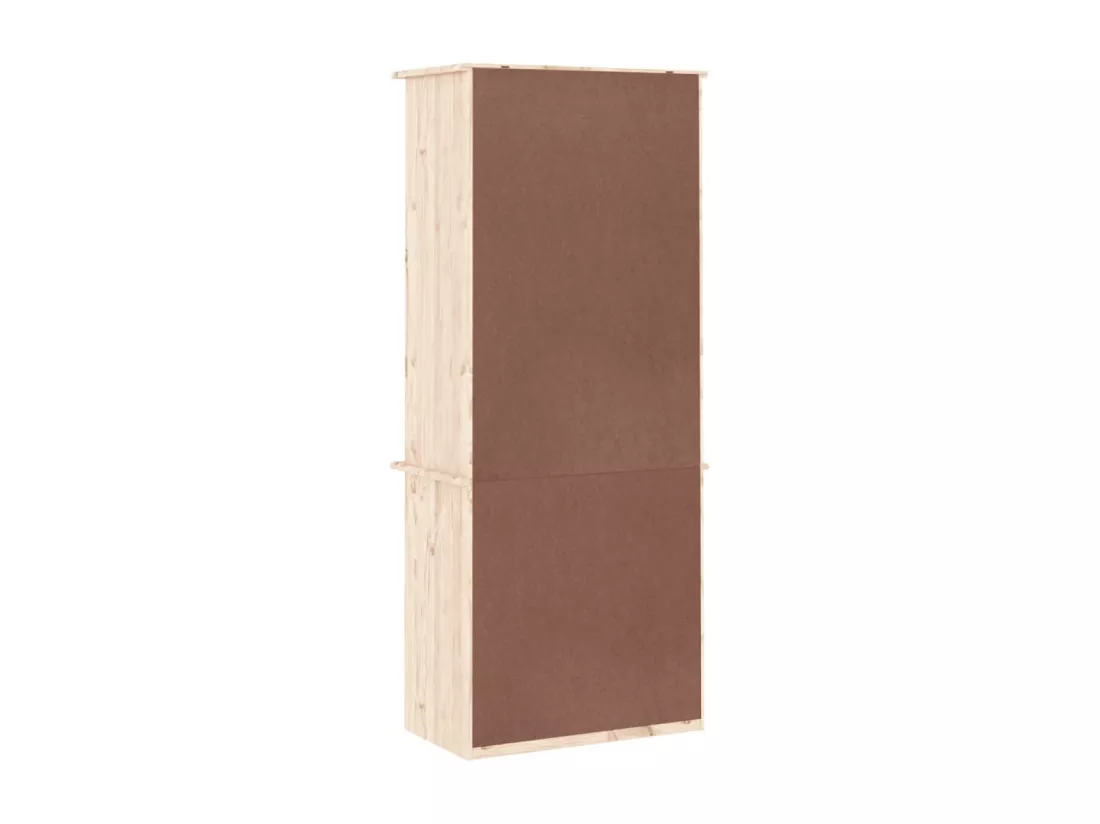 Bibliothèque avec tiroirs ALTA 60x35x142 cm bois massif de pin