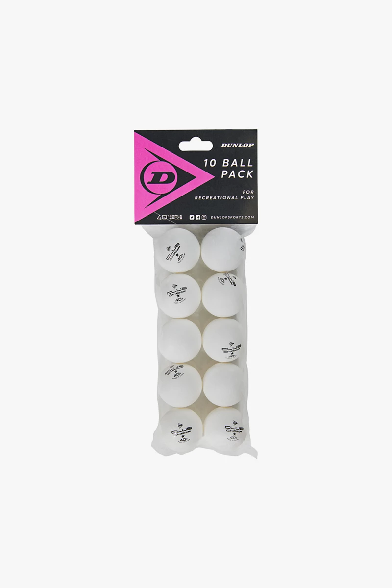 Dunlop 10-Pack 40 Plus Tischtennisball