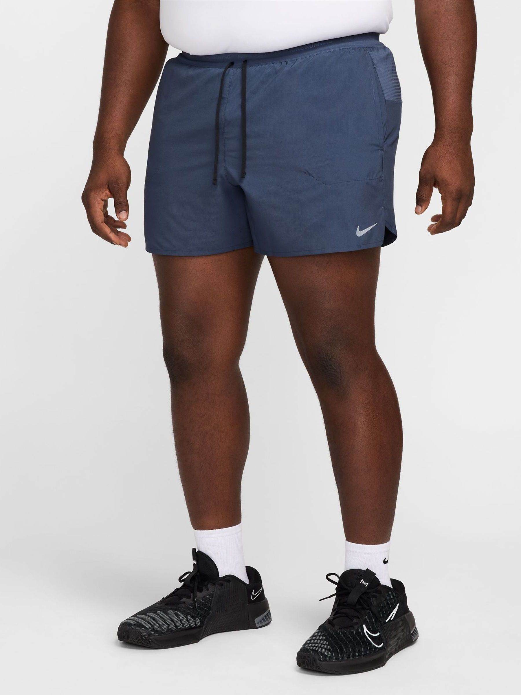Thunder - Blauw - 5 inch - Nike Dri-FIT Stride hardloopshort