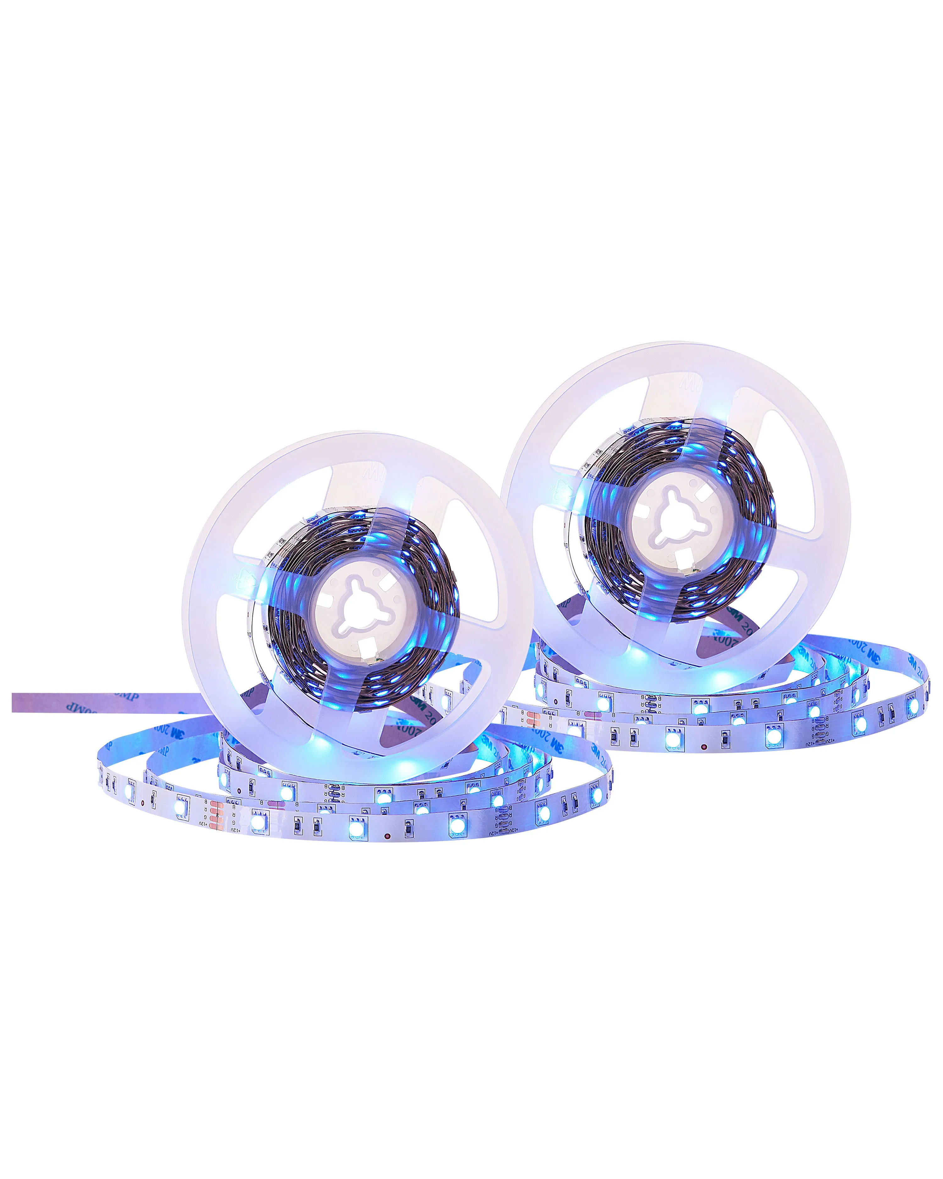 Set van 2 LED-strips KIKORI 500 cm met afstandsbediening Meerkleurig