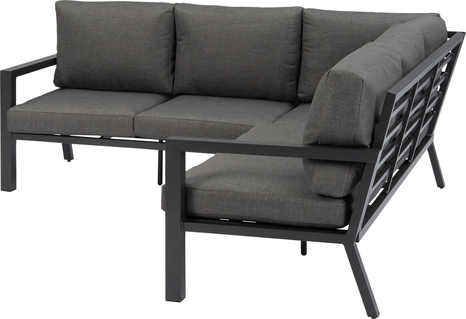 Intratuin 4-zits loungebank Cindy antraciet