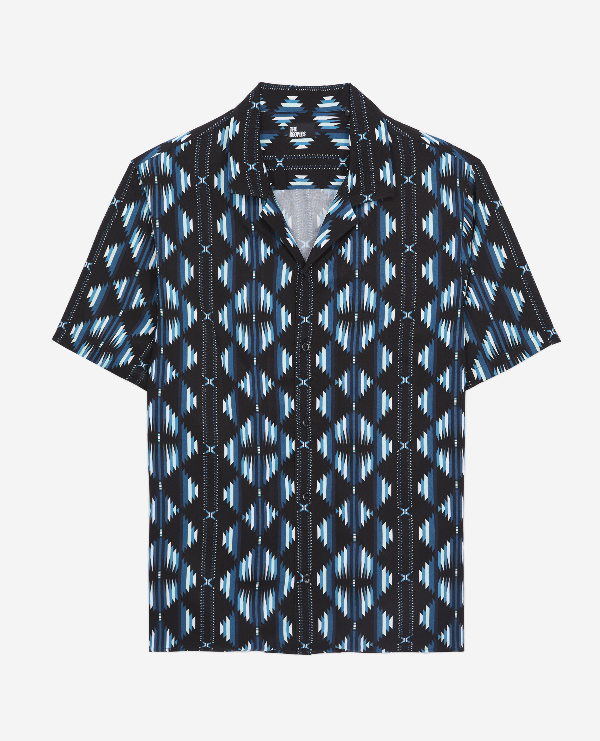 Chemise manches courtes imprimée