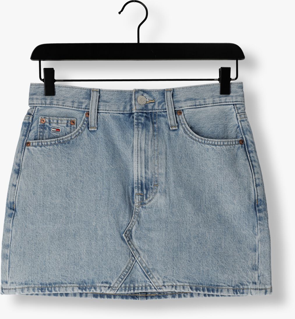 TOMMY JEANS blauwe tommy jeans minirok izzie mr mn skirt