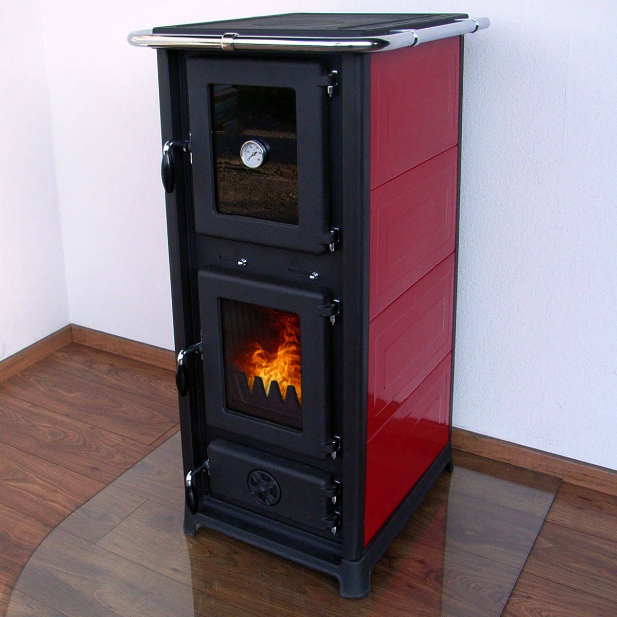 Kamin mit Backofen Johann 12kW