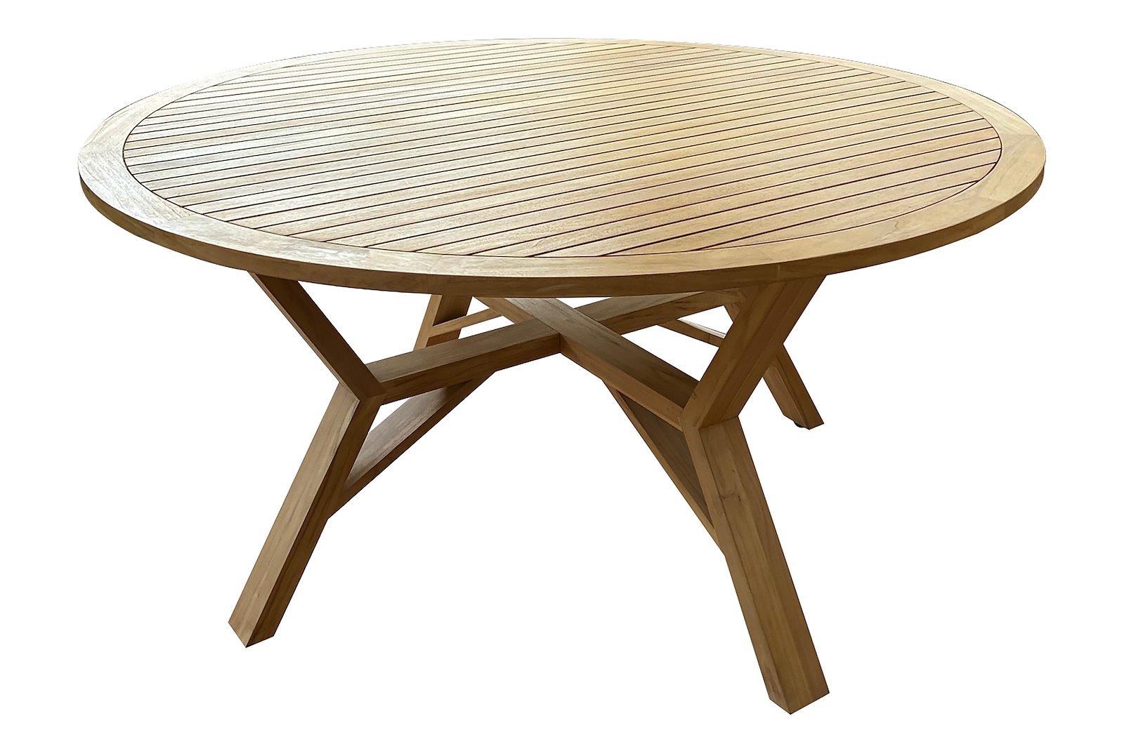 Portefino rundt hagespisebord Heltre oljet teak. Ø150 cm