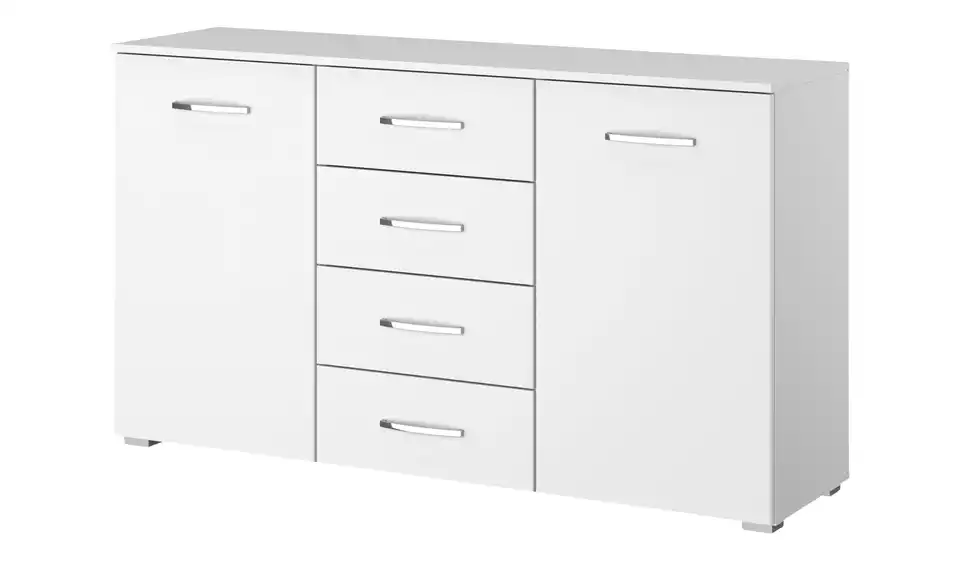 Kommode Aditio 140 cm 81 cm Weiß
