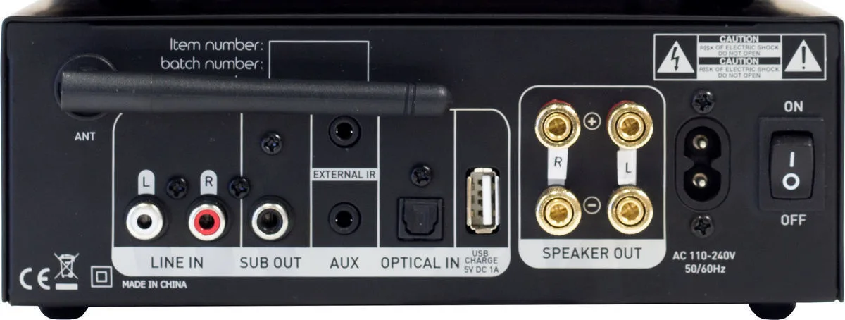Tangent Ampster BT II   Eltax Monitor III Chaînes hi-fi composées
