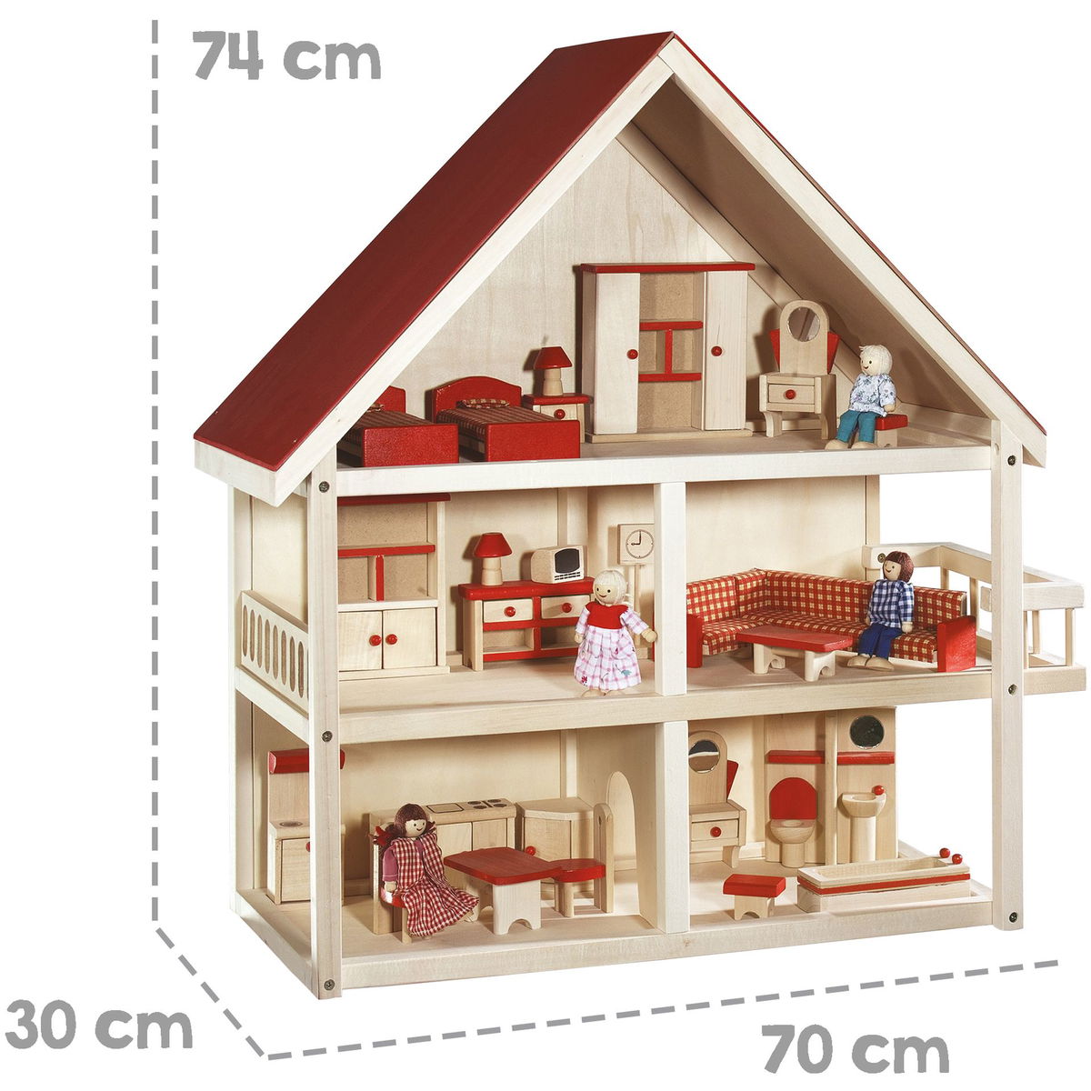 robaroba   Puppenhaus natur
