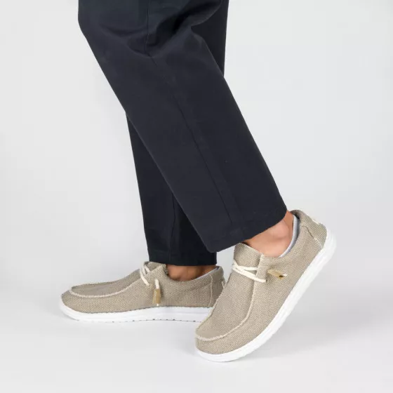 Baskets BEIGE NAVIGARE