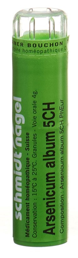 SCHMIDT-NAGEL Arsenicum album Gran 5 CH 4 g