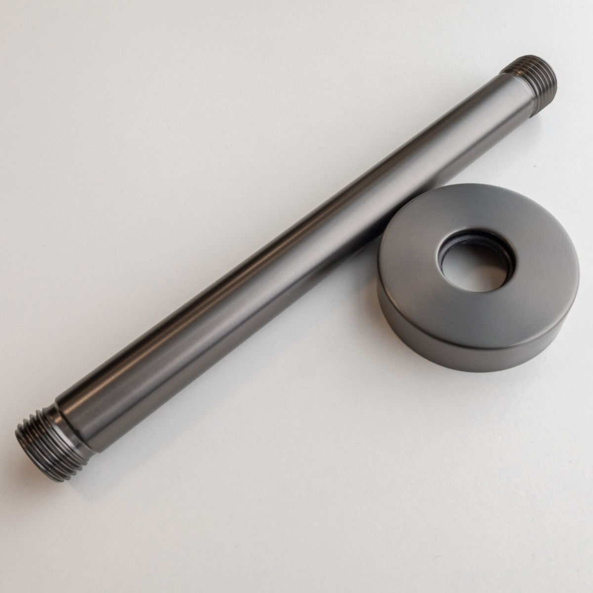 Saniclear Iron douchearm voor plafondmontage 20cm verouderd ijzer - gunmetal