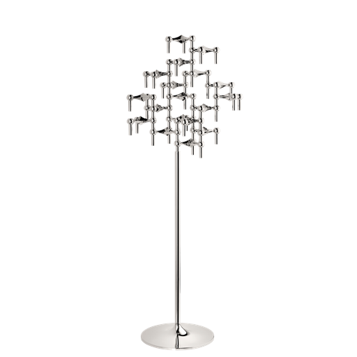Stoff Nagel Floor Stand Gulvstander, Chrome