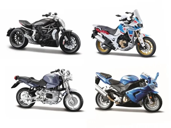 Bburago 1:18 Cycle Assorted- Dispenser