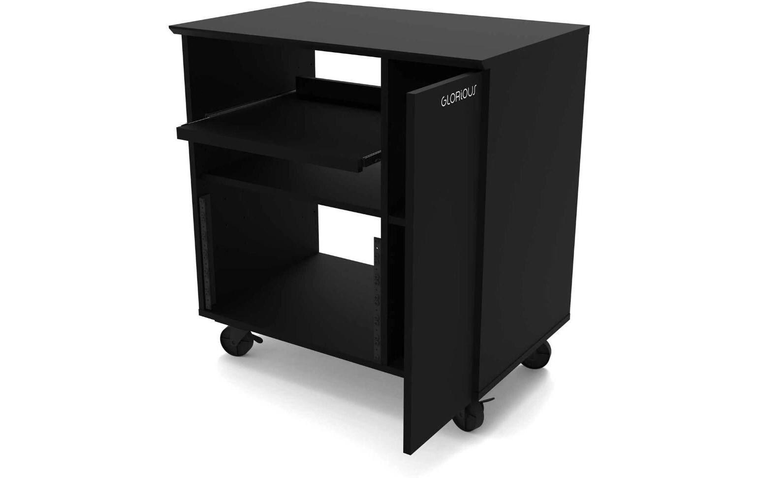 Erweiterung Modular Side Rack – Schwarz<br>Studio-Rack-Erweiterung für die Sound Desk- und Workbench-Serie