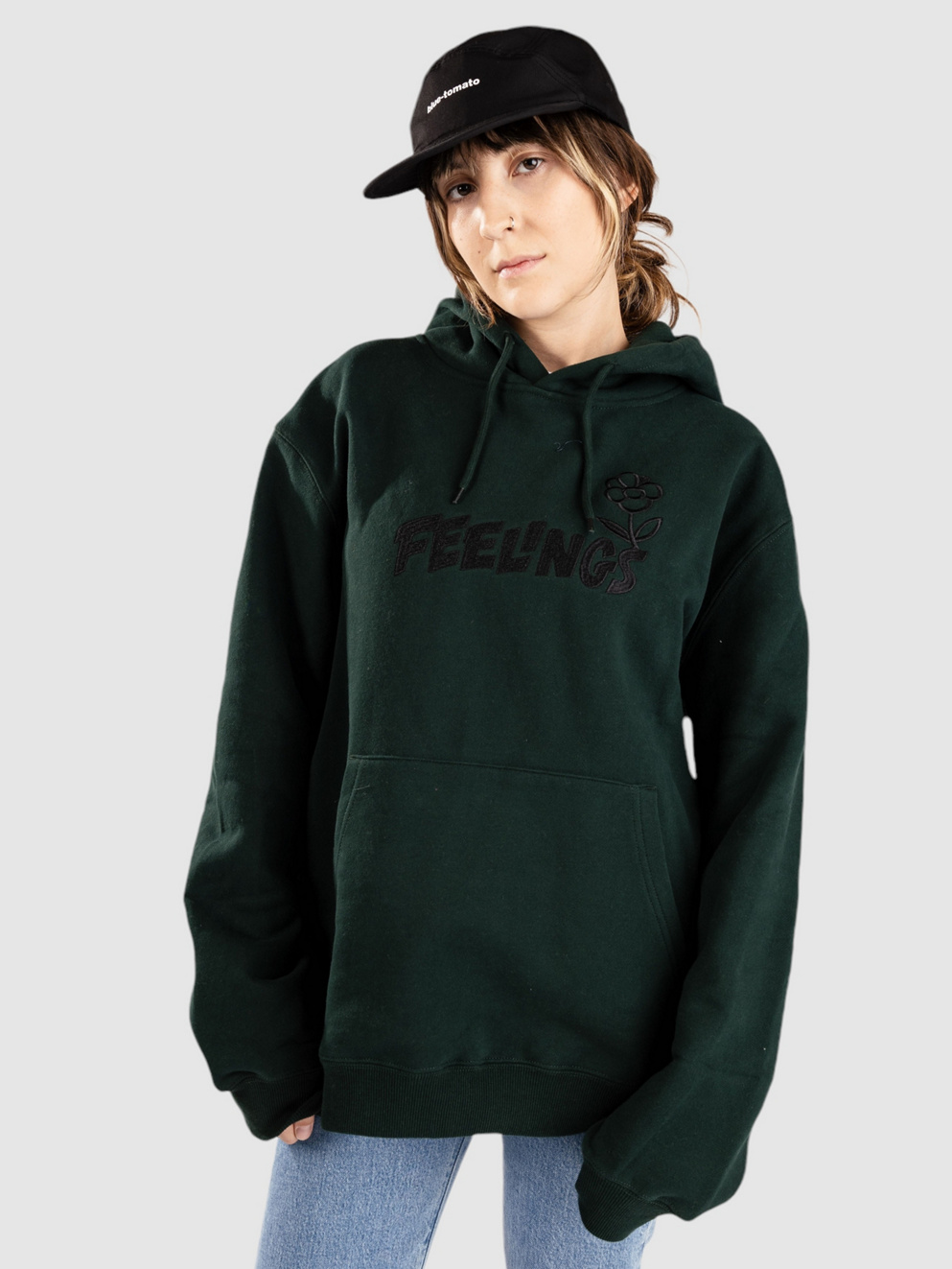 And Feelings Banks Hoodie pine green